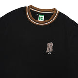 Tshirt Cotton Combed 20S Referee Black