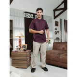 Russ X Nomitees Koko Short Sleeve Shams Burgundy