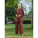 Russ X Nomitees Koko Short Sleeve Zhur Mahogany