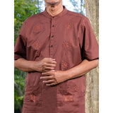 Russ X Nomitees Koko Short Sleeve Zhur Mahogany