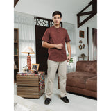 Russ X Nomitees Koko Short Sleeve Shams Mahogany