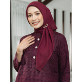 Russ X Nomitees Koko Short Sleeve Shams Burgundy