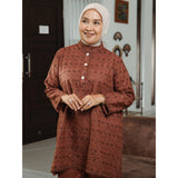 Russ X Nomitees Koko Short Sleeve Shams Mahogany