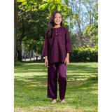 Russ X Nomitees Koko Short Sleeve Zhur Burgundy