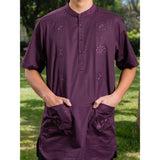 Russ X Nomitees Koko Short Sleeve Zhur Burgundy