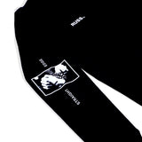 Crossover Crewneck Sweater Russ Hitam