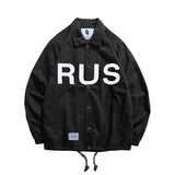 Jaket Russ Coach Bold Black