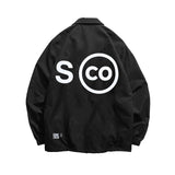 Jaket Russ Coach Bold Black