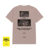 Kaos RussT Coklat Jatuh