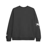 Crossover Crewneck Sweater Russ Hitam