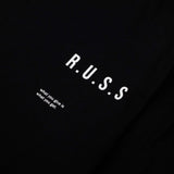 Kaos Russ Beri Mawar Hitam