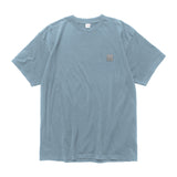 Tshirt Oversized Cotton 16S Oe Monoplan Light Blue