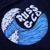 JAKET PELATIHAN NAVY GELOMBANG