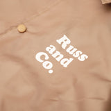 Russ Jacket Determination Coach Cream