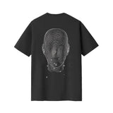 Tshirt Combed 30S Mindpoint Black
