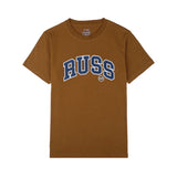 Russ Kids Tshirt Combed 30S Kids Arc Navy Blue