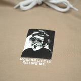 Modifikasi Hoodie Sweater Russ Coklat