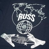 Sweater Russ Crewneck Biru Laut Abadi