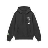 Sweater Hoodie Fleece Faith Black