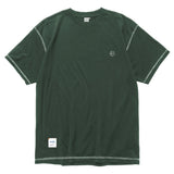 Tshirt Oversized Cotton 16S Oe Hemming Green