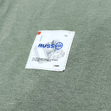 Tshirt Oversized Cotton 16S Oe Vagan Sage