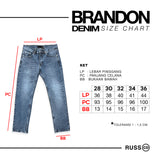 Celana Russ Denim Brandon Biru Muda
