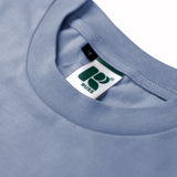 Tshirt Oversized Cotton 16S Oe Monoplan Light Blue