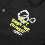 Jacket Polyester Don’T Burn Black