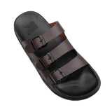 Sandal Russ Mild Threes Coklat