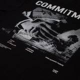 Komitmen Kaos Russ Hitam