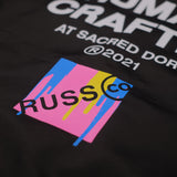 Kerajinan Pelatih Jaket Russ Hitam