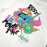 Tshirt Combed 30S Movie Time White