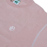 Tshirt Oversized Cotton 16S Oe Hemming Brown