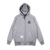 Russ Sweater Hoodie Resleting Cohere Abu-Abu Tua