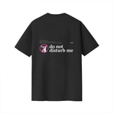 Tshirt Combed 30S Don’T Disturb Black