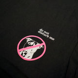 Tshirt Combed 30S Don’T Disturb Black