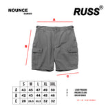 Russ Short Cargo Nounce Hitam