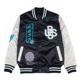 Russ Varsity Jacket Hiro Black