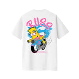 Tshirt Combed 30S True Rider White