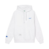 Sweater Hoodie Fleece Tinylog White