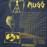 Jacket Polyester Future Past Navy Blue