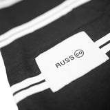 Russ Tshirt Kaos Pria Salur Rails Hitam