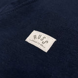 Sweater Hoodie Fleece Amsterdam Navy Blue