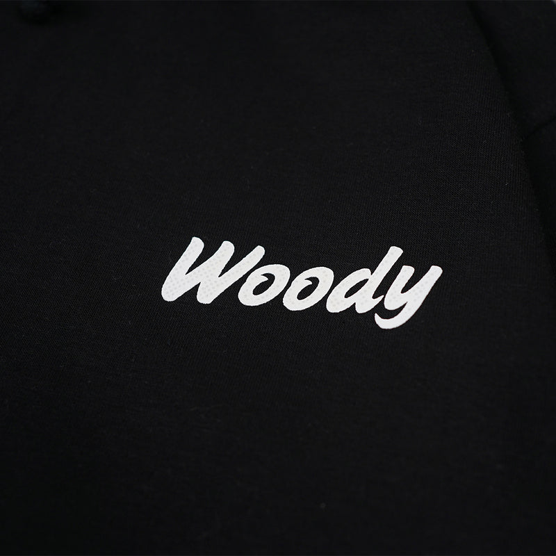 Russ x Toystory Sweater Hoodie Woody Hood 01 Black