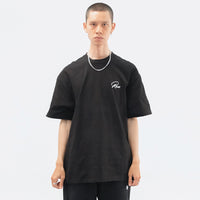 Tshirt Oversized Cotton 16S Oe Baller Black