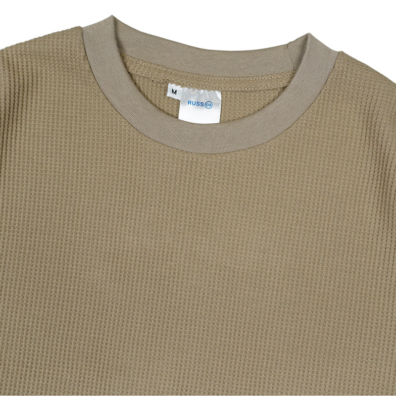 Russ Tshirt Short Sleeve Oversize Filters Coklat Sage