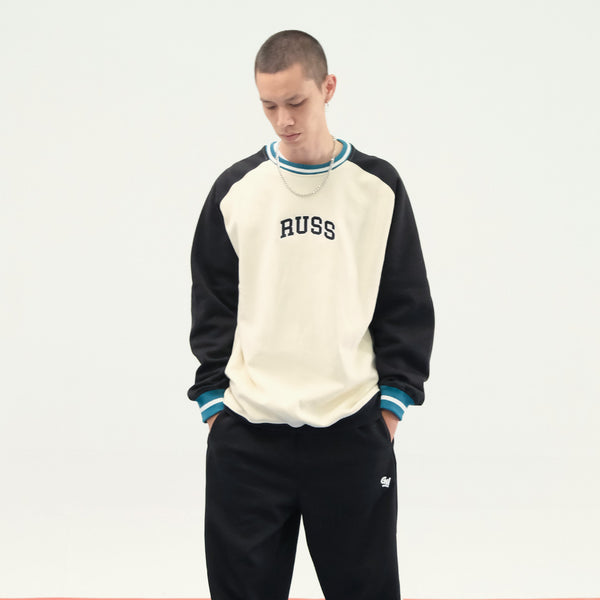 Russ Sweater Crewneck Pointer Broken White