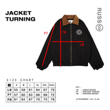 Jacket Twill Non Streach Turning Black