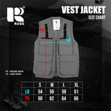 Vest Parasut Halls Black