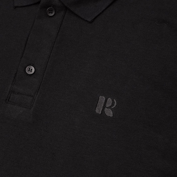 Russ Tshirt Poloshirt Basic Hemcoste Black